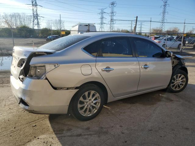 3N1AB7AP6HY378685 - 2017 NISSAN SENTRA S SILVER photo 3