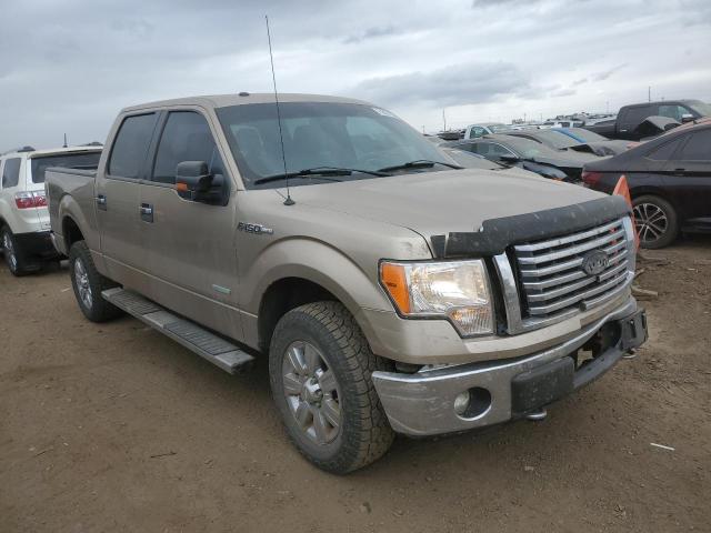 1FTFW1ET0BKE06935 - 2011 FORD F150 SUPERCREW TAN photo 4