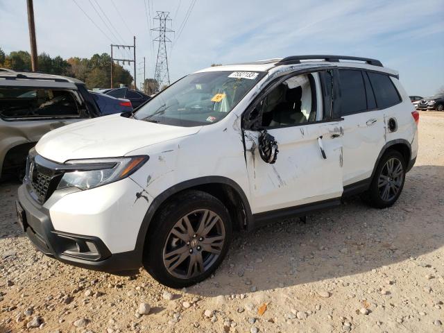 5FNYF8H58MB010931 - 2021 HONDA PASSPORT EXL WHITE photo 1