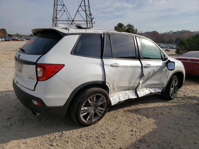 5FNYF8H58MB010931 - 2021 HONDA PASSPORT EXL WHITE photo 3