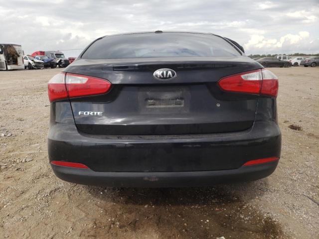 KNAFK4A68F5294478 - 2015 KIA FORTE LX BLACK photo 6