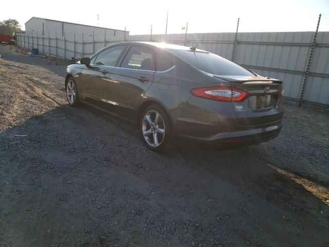 3FA6P0H73GR169890 - 2016 FORD FUSION SE GRAY photo 2