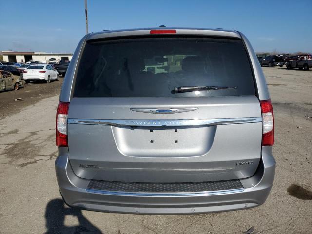 2C4RC1GG0FR590884 - 2015 CHRYSLER TOWN & COU LIMITED PLATINUM SILVER photo 6