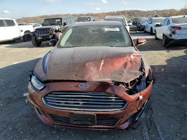 3FA6P0HD0GR184370 - 2016 FORD FUSION SE BURGUNDY photo 5