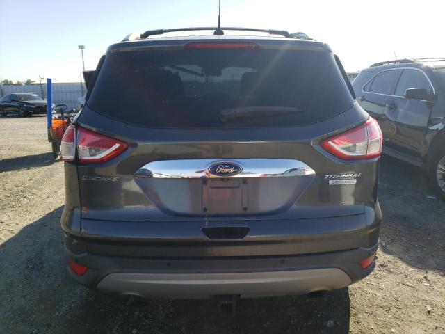 1FMCU0J99FUB73172 - 2015 FORD ESCAPE TITANIUM GRAY photo 6