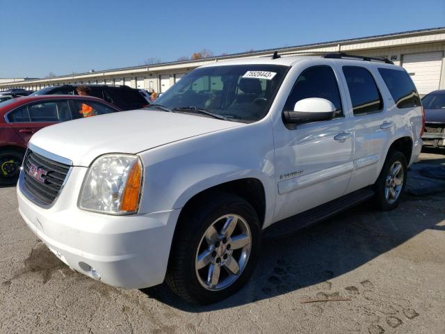 1GKFK33089R183615 - 2009 GMC YUKON SLT WHITE photo 1