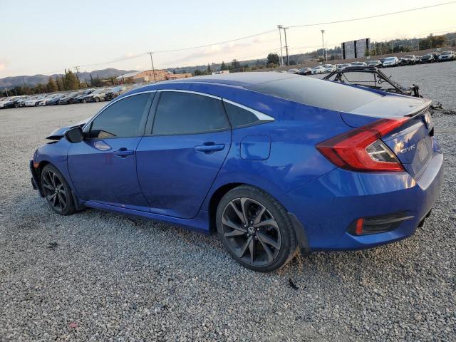 2HGFC2F88MH554240 - 2021 HONDA CIVIC SPORT 蓝色 照片 2