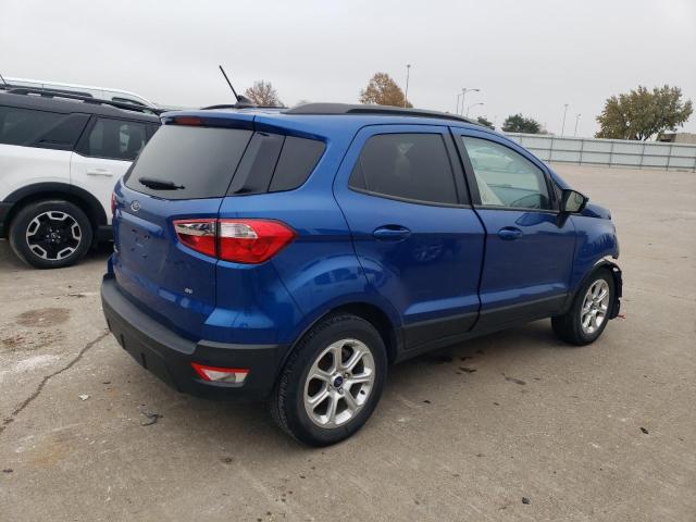 MAJ3S2GE9MC399263 - 2021 FORD ECOSPORT SE BLUE photo 3