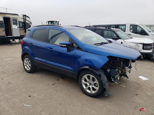 MAJ3S2GE9MC399263 - 2021 FORD ECOSPORT SE BLUE photo 4