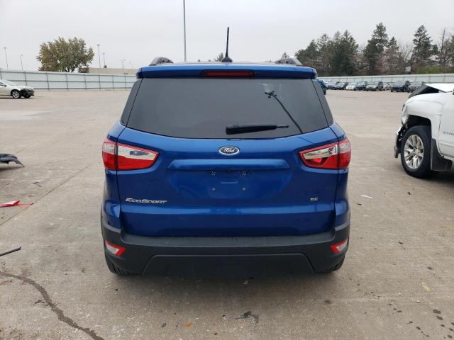 MAJ3S2GE9MC399263 - 2021 FORD ECOSPORT SE BLUE photo 6