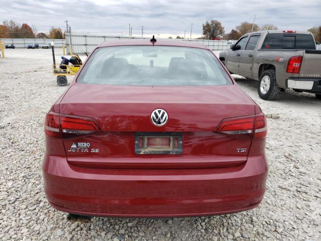 3VWDB7AJ0HM284179 - 2017 VOLKSWAGEN JETTA SE RED photo 6