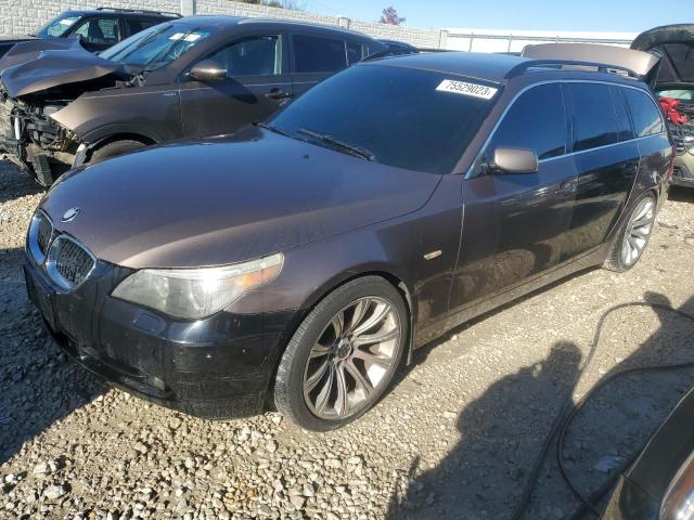 WBANN73577CN05000 - 2007 BMW 530 XIT BROWN photo 1