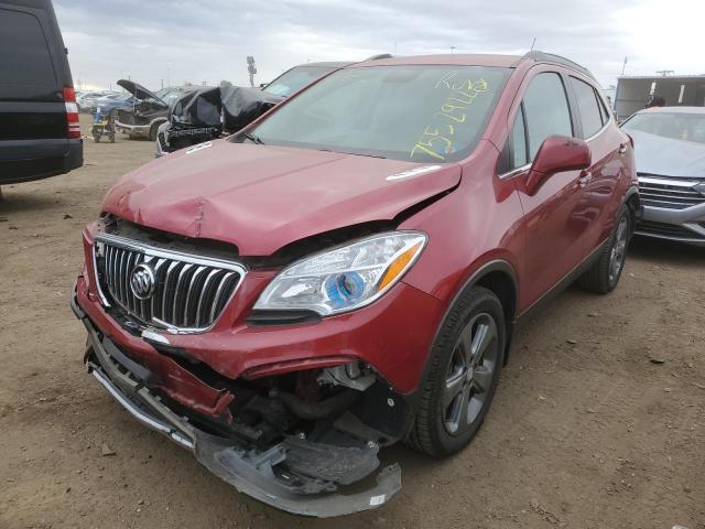 KL4CJASB5DB081385 - 2013 BUICK ENCORE RED photo 1