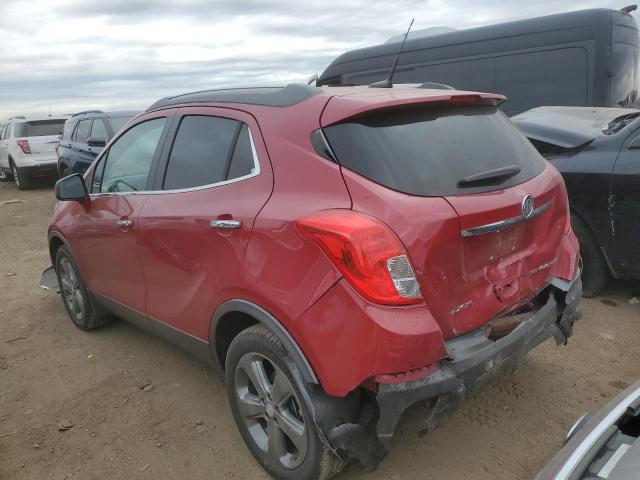 KL4CJASB5DB081385 - 2013 BUICK ENCORE RED photo 2