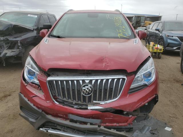 KL4CJASB5DB081385 - 2013 BUICK ENCORE RED photo 5