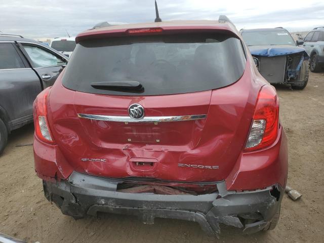 KL4CJASB5DB081385 - 2013 BUICK ENCORE RED photo 6