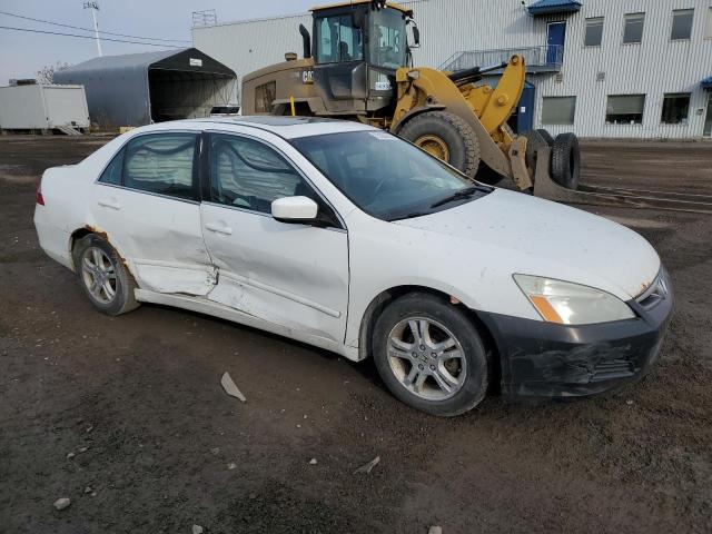 1HGCM55787A802628 - 2007 HONDA ACCORD EX WHITE photo 4