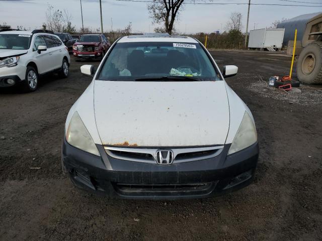 1HGCM55787A802628 - 2007 HONDA ACCORD EX WHITE photo 5