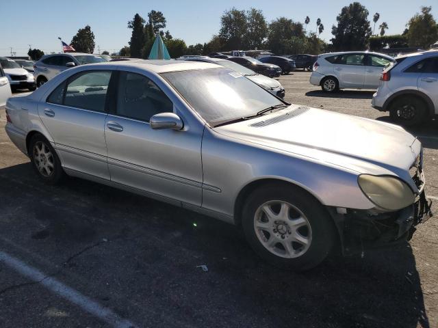 WDBNG75J72A314686 - 2002 MERCEDES-BENZ S 500 SILVER photo 4
