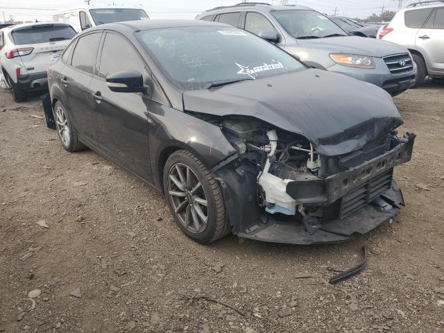 1FAHP3F28CL353393 - 2012 FORD FOCUS SE BLACK photo 4