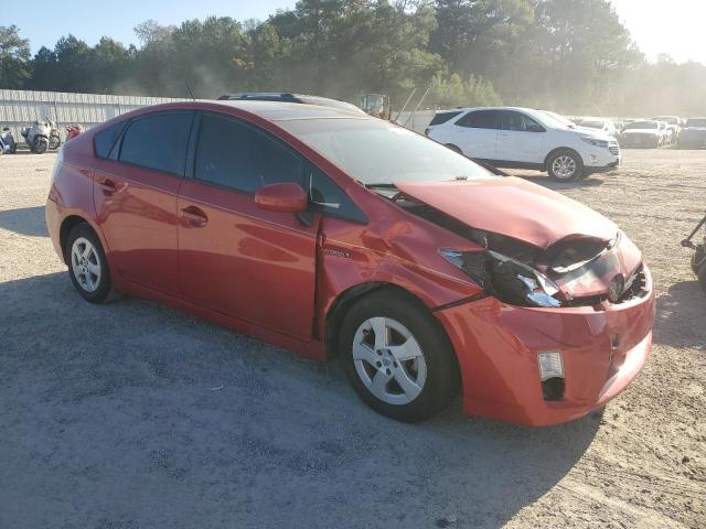 JTDKN3DU9B1447013 - 2011 TOYOTA PRIUS RED photo 4