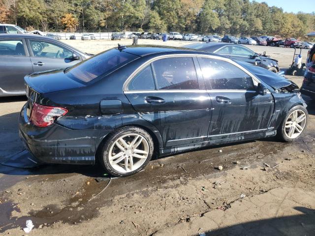 WDDGF4HB3CA627662 - 2012 MERCEDES-BENZ C 250 BLACK photo 3