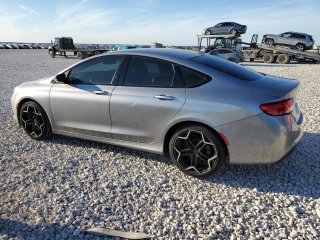 1C3CCCBB6FN696853 - 2015 CHRYSLER 200 S GRAY photo 2