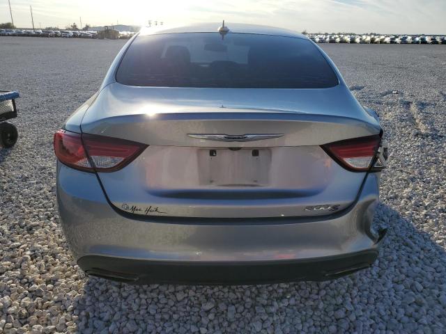 1C3CCCBB6FN696853 - 2015 CHRYSLER 200 S GRAY photo 6