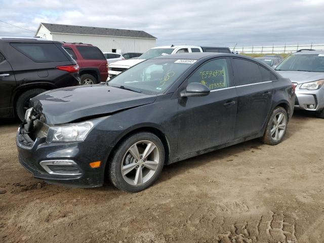 1G1PE5SB4F7173332 - 2015 CHEVROLET CRUZE LT BLACK photo 1