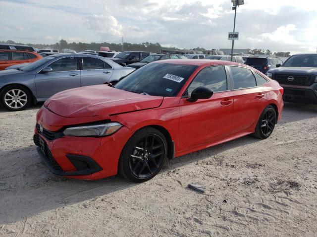 2HGFE2F52PH519181 - 2023 HONDA CIVIC SPORT 红色 照片 1