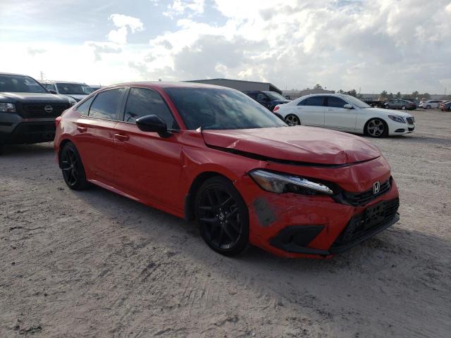 2HGFE2F52PH519181 - 2023 HONDA CIVIC SPORT 红色 照片 4