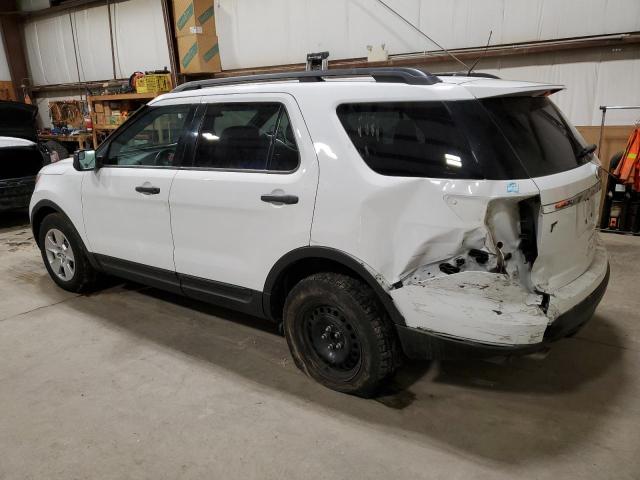 1FM5K7B82DGB00251 - 2013 FORD EXPLORER WHITE photo 2