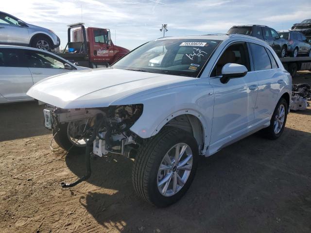 WA1EECF35P1089430 - 2023 AUDI Q3 PREMIUM PLUS S LINE 45 WHITE photo 1