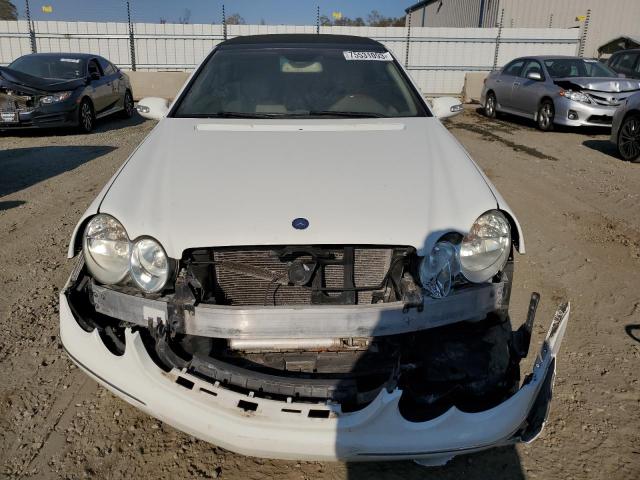 WDBTK56F58F244461 - 2008 MERCEDES-BENZ CLK 350 WHITE photo 5