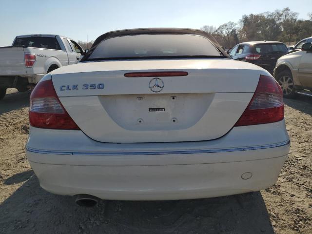 WDBTK56F58F244461 - 2008 MERCEDES-BENZ CLK 350 WHITE photo 6