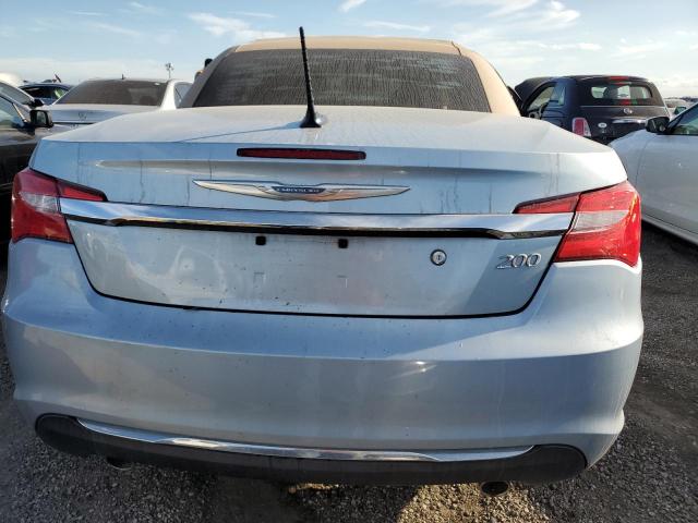 1C3BCBFG2DN627991 - 2013 CHRYSLER 200 LIMITED BLUE photo 6