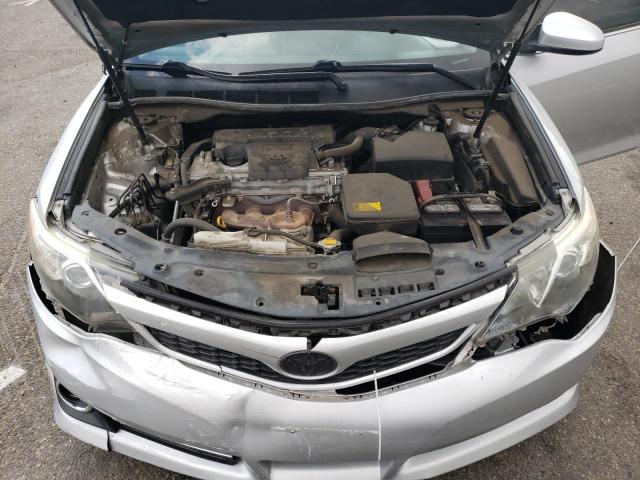 4T1BF1FK7CU013360 - 2012 TOYOTA CAMRY BASE SILVER photo 11