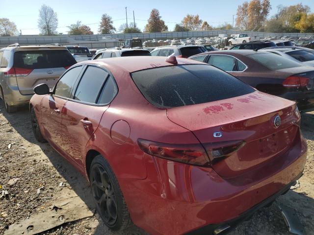 ZARFAEEN8J7590598 - 2018 ALFA ROMEO GIULIA TI Q4 RED photo 2