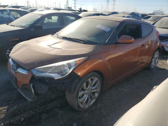 KMHTC6AD0DU123848 - 2013 HYUNDAI VELOSTER ORANGE photo 1