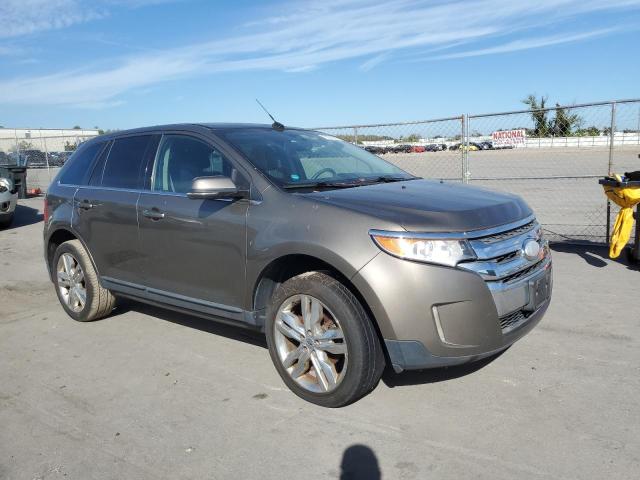 2FMDK4KC6CBA85581 - 2012 FORD EDGE LIMITED GRAY photo 4