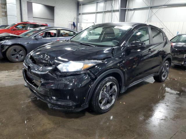 3CZRU6H58JG704842 - 2018 HONDA HR-V EX BLACK photo 1