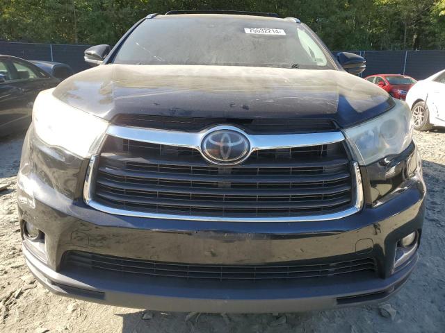 5TDDKRFH4FS094127 - 2015 TOYOTA HIGHLANDER LIMITED BLACK photo 5