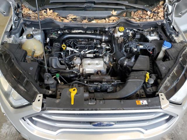 MAJ3P1TEXJC226848 - 2018 FORD ECOSPORT SE SILVER photo 11
