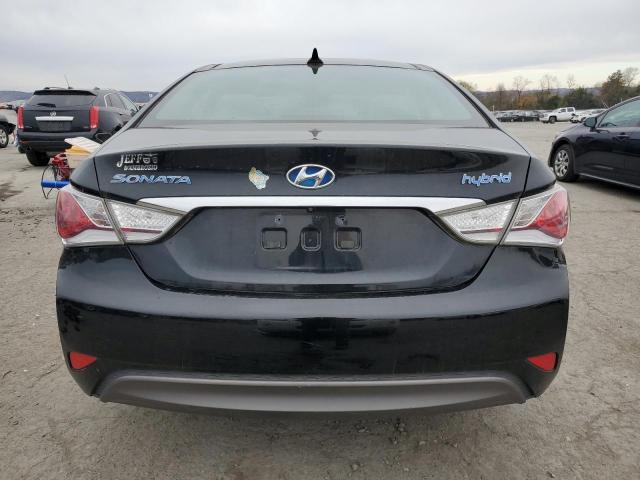 KMHEC4A46BA007047 - 2011 HYUNDAI SONATA HYBRID BLACK photo 6