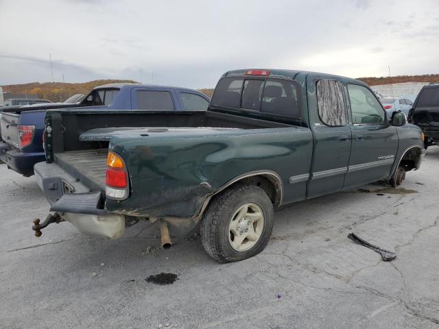 5TBRT3416YS109163 - 2000 TOYOTA TUNDRA ACCESS CAB მწვანე ფოტო 3