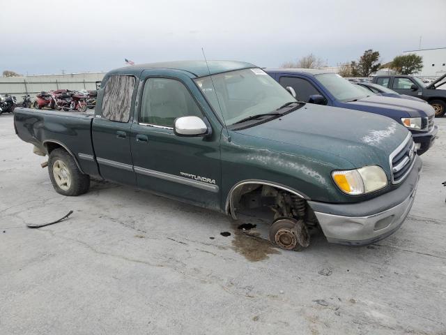 5TBRT3416YS109163 - 2000 TOYOTA TUNDRA ACCESS CAB მწვანე ფოტო 4