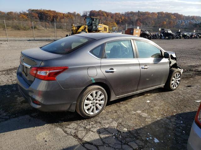 3N1AB7AP2HY224054 - 2017 NISSAN SENTRA S GRAY photo 3