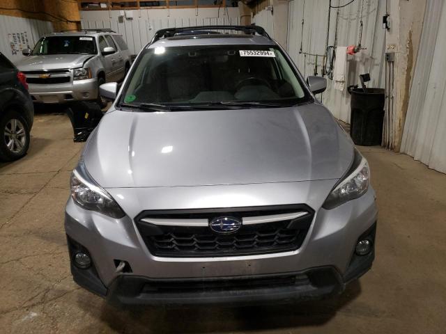 JF2GTAEC9KH333088 - 2019 SUBARU CROSSTREK PREMIUM SILVER photo 5