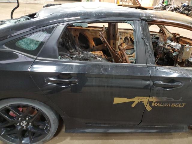 2HGFE2F55NH101758 - 2022 HONDA CIVIC SPORT BLACK photo 10