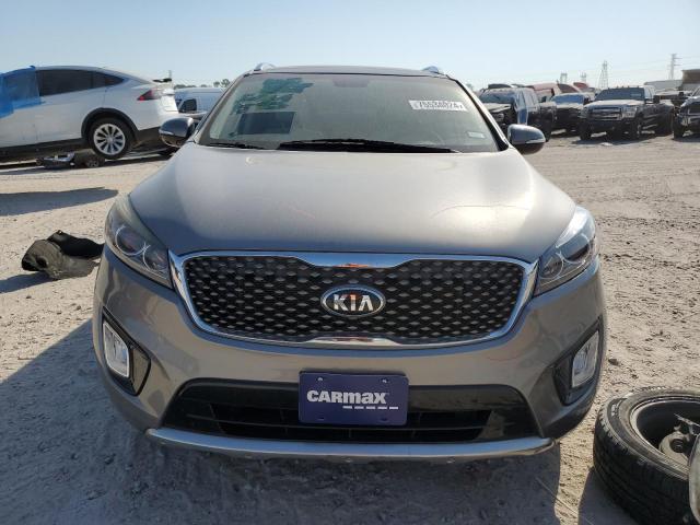 5XYPK4A54JG380904 - 2018 KIA SORENTO SX GRAY photo 5